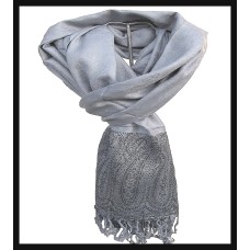 Etole en viscose et laine à motifs Pezeli - Etole indienne Etole en viscose et laine à motifs Pezeli - Etole indienne