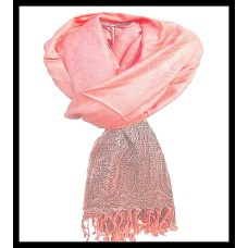 Etole en viscose et laine à motifs Pezeli - Etole indienne Etole en viscose et laine à motifs Pezeli - Etole indienne