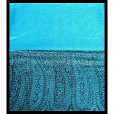 Etole en viscose et laine à motifs Pezeli - Etole indienne Etole en viscose et laine à motifs Pezeli - Etole indienne