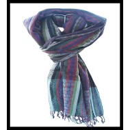 Etole motifs en viscose - Etole indienne