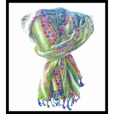 Etole motifs en viscose - Etole indienne Etole motifs en viscose - Etole indienne