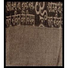 Stole pattern OM Gayatrie viscose - Indian Stole Stole pattern OM Gayatrie viscose - Indian Stole