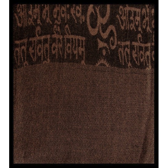 Etole motifs OM Gayatrie en viscose  - Etole indienne, Etoles Motifs OM Viscose