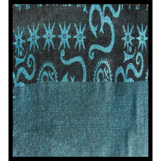 Etole motifs OM Gayatrie en viscose  - Etole indienne, Etoles Motifs OM Viscose