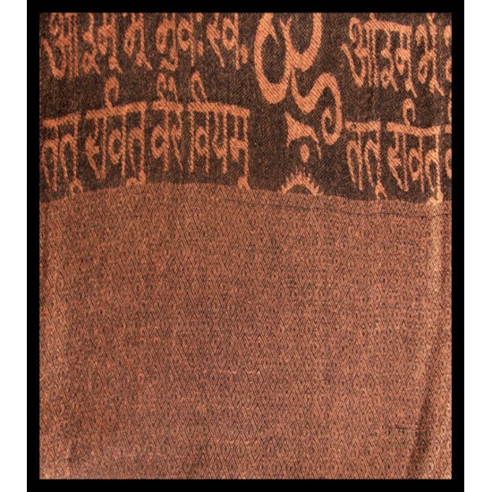 Etole motifs OM Gayatrie en viscose  - Etole indienne, Etoles Motifs OM Viscose