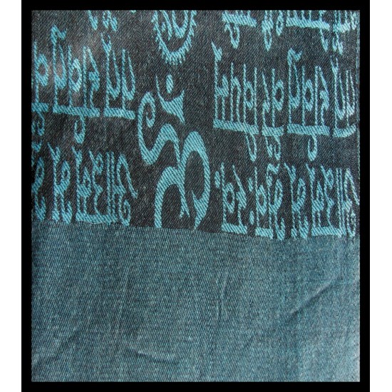 Etole motifs OM Gayatrie en viscose  - Etole indienne, Etoles Motifs OM Viscose