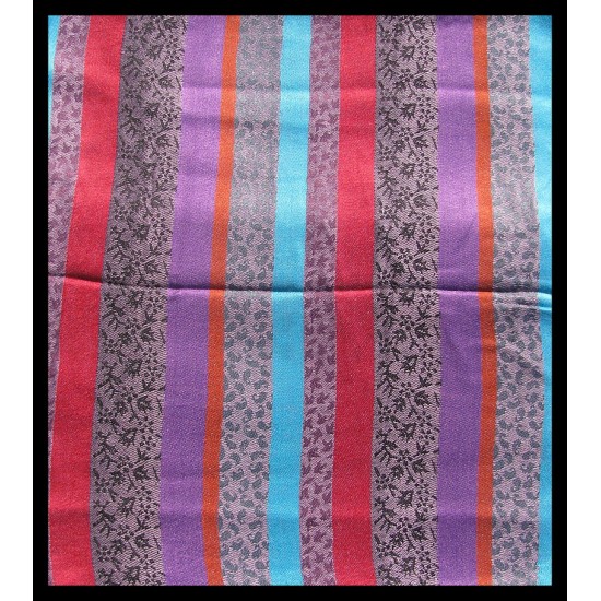 Etole motifs en viscose strip - Etole indienne,Etoles Motifs Viscose strip