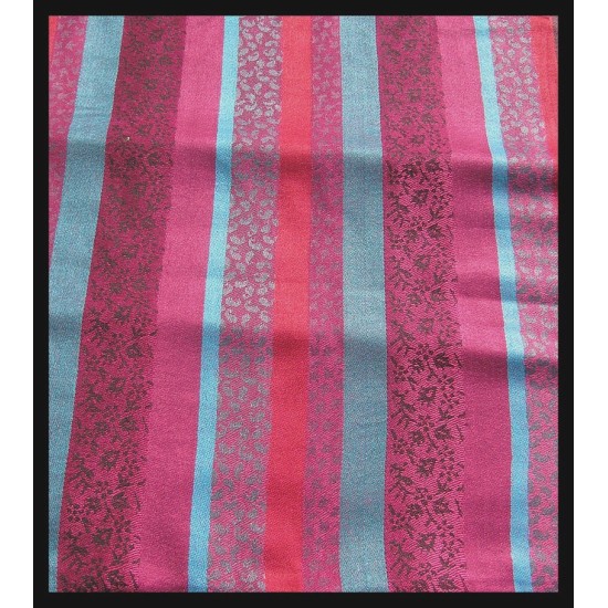 Etole motifs en viscose strip - Etole indienne,Etoles Motifs Viscose strip