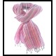 Stole striped in cotton and viscose - Indian stole,Coton-Viscose stoles