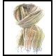 Stole striped in cotton and viscose - Indian stole,Coton-Viscose stoles