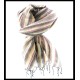 Stole striped in cotton and viscose - Indian stole,Coton-Viscose stoles