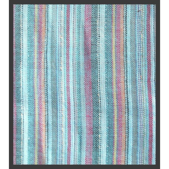 Stole striped in cotton and viscose - Indian stole,Coton-Viscose stoles