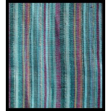 Stole striped in cotton and viscose - Indian stole Stole striped in cotton and viscose - Indian stole