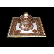 Indian Crafts - Box + Marble Plate