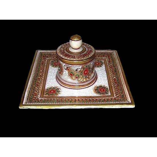 Plate + Box marble (BOITE-ASSIETTE-01) Plate + Box marble,Plates + Boxes