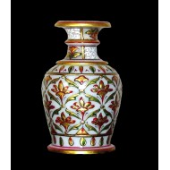 Artisanat indien - Vase-Bougeoir en Marbre