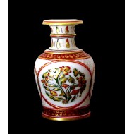 Artisanat indien - Vase-Bougeoir en Marbre
