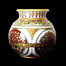 Indian handcraft - Indian Vase forme Boule Indian handcraft - Indian Vase forme Boule