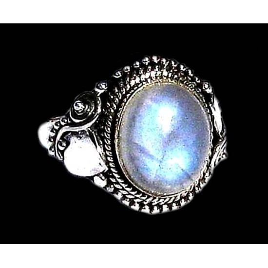 Indian silver jewellery - Indian Labradorite Ring,Silver Mens jewellery
