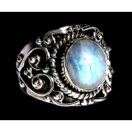 Indian silver jewellery - Indian Labradorite Ring