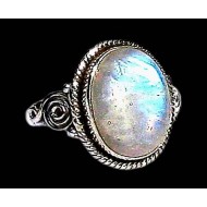 Indian silver jewellery - Indian Labradorite Ring