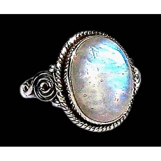 Indian silver jewellery - Indian Labradorite Ring,Indian Rings