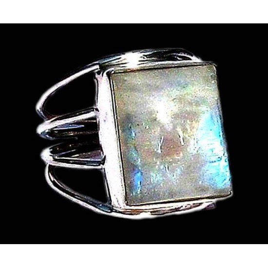 Indian silver jewellery - Indian Labradorite Ring,Indian Rings