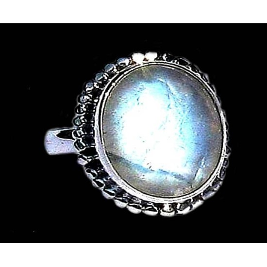 Indian silver jewellery - Indian Labradorite Ring,Indian Rings