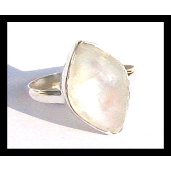 Indian silver jewellery - Indian Labradorite Ring,Indian Rings