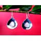 Boucles d Oreilles indiennes Pierre de Lune - Bijoux Inde,Boucles d Oreilles indiennes