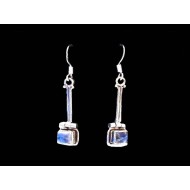 Indian silver jewellery - Indian Labradorite Earrings