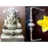 Indian silver jewellery - Indian Labradorite Bracelet