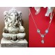 India silver jewellery - Indian Labradorite Necklace,Indian Neckless