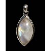 Pendentif indien argent et Pierre de Lune - Bijoux indiens