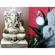 Silver Indian Pendant and Labradorite - Indian Jewelry