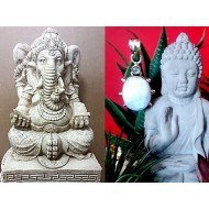 Silver Indian Pendant and Labradorite - Indian Jewelry