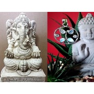 Silver Indian Pendant and Labradorite - Indian Jewelry