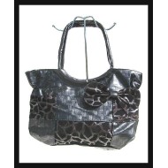 Ladies handbag - handbag with patterns
