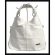 Ladies handbag - handbag Light Beige color,White-Beige hand bags