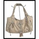 Ladies handbag - handbag Dark Beige color,White-Beige hand bags