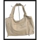 Ladies handbag - handbag Dark Beige color,White-Beige hand bags