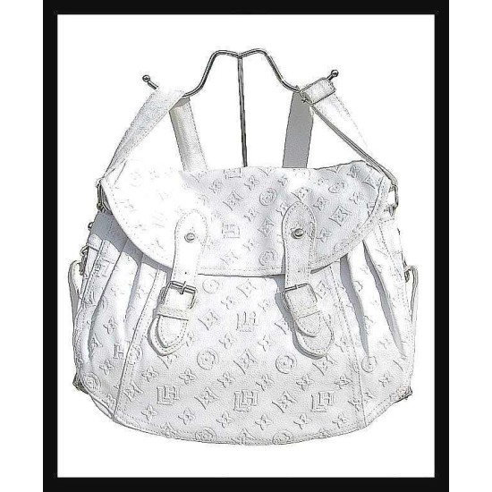 Ladies handbag - Handbag White light color,White-Beige hand bags