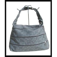 Sac à main femme - sac à main Bleu Gris