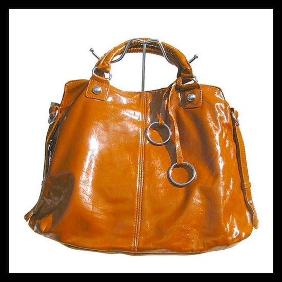 Ladies handbag - handbag Brick,Orange hand bags