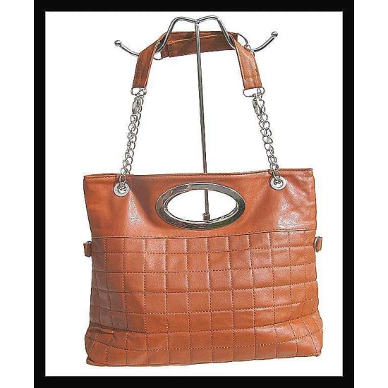 Ladies handbag - handbag Brick,Orange hand bags