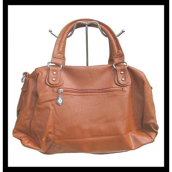 Ladies handbag - handbag Brick,Orange hand bags