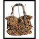 Ladies Handbag - Handbag Caramel, Brown hand bags