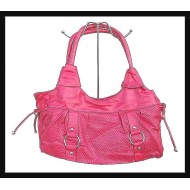 Ladies handbag - handbag Fushia-pink