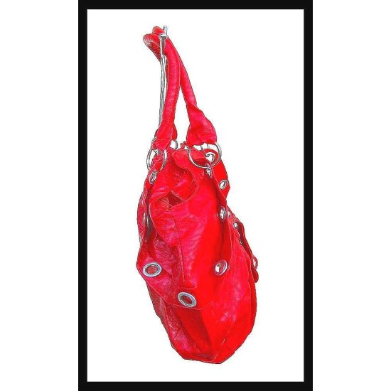 Ladies handbag - handbag Red, Red hand bags