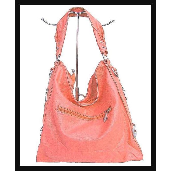 Ladies handbag - handbag Salmon, Salmon hand bags